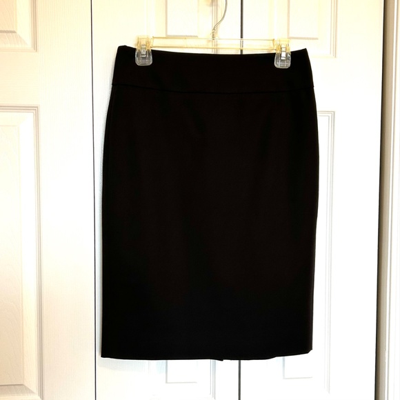 J.Crew No.2 Pencil Skirt in Stretch Cotton Blend Black Size 4 (fits like Size 6) - Picture 12 of 12
